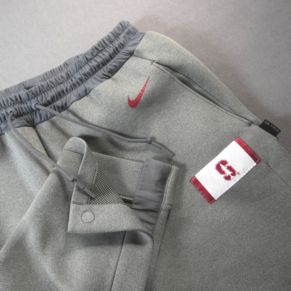 Nike Stanford Cardinal Pants Magnetic Ankle On Field Mens L Sweatpants Gym Sport